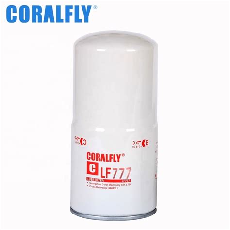 Fleetguard LF777 Engine Oil Filter + Cross Reference .